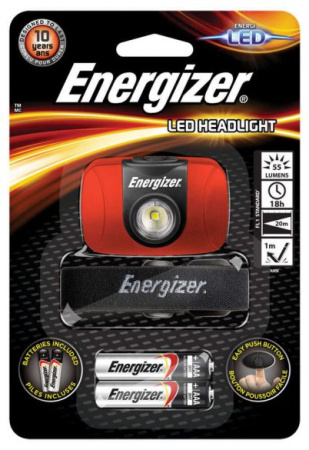 Фонарь ENR LED Headlight 2AAA WB 55 lum 1бл (Китай)