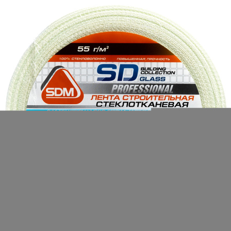Самоклеящаяся лента серпянка для швов SD-Glass, 42 мм, 153 м