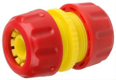 8-426343_z01 Муфта из ударопрочной пластмассы, шланг-шланг, 3/4"/ GRINDA