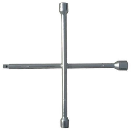 14247 Ключ-крест баллонный, 17 х 19 х 21 мм, под квадрат 1/2", толщина 16 мм// Matrix