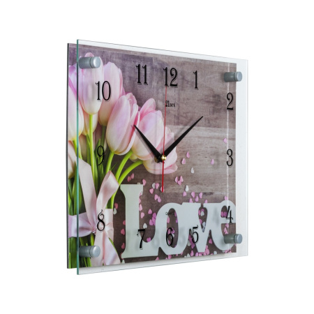 3040-010 Часы настенные  "Love" "21 Век" 