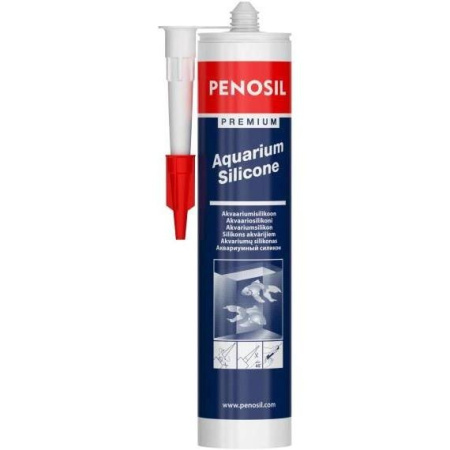 Герметик  "PENOSIL" АQ силиконовый для аквариумов, прозрачный 310мл. (12)