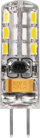 Лампа светодиодная FERON 24LED (2W) 12V G4 6400K, LB-420 /10/																