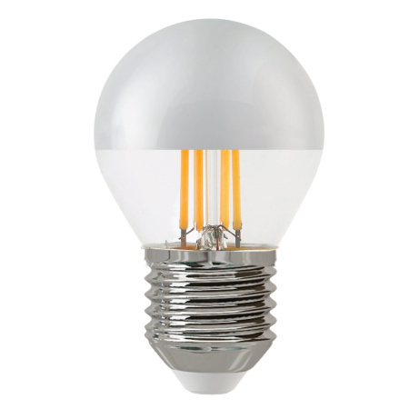 ТН-В2376 Лампа светодиодная THOMSON LED FILAMENT P45 4W 400Lm E27 4500K silver