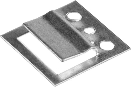 3075-04 Кляймер 4 мм, крепеж для вагонки, цинк, 100 шт