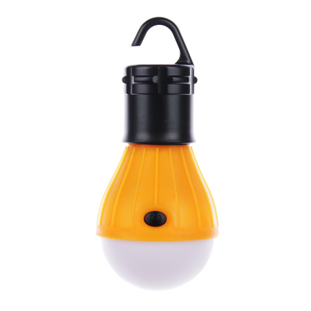222-002 ЧИНГИСХАН Светильник кемпинговый подвесной, 3 LED, 2Вт, 3*АAА, 11.5х5х5см , пластик