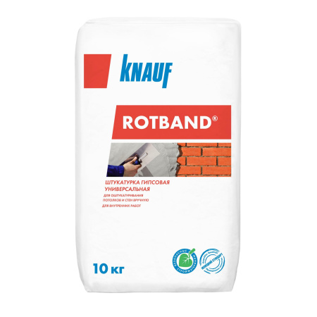 Штукатурка гипсовая Knauf Ротбанд (Rotband), 10 кг