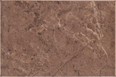 Кафель Шахтинская плитка Кристиан спутник, коричневый, 200х300 мм 