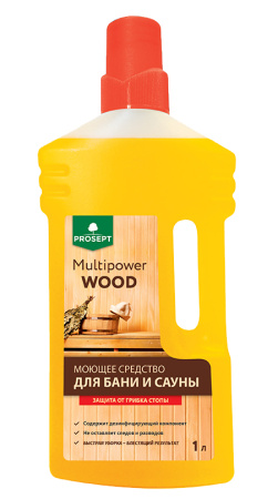 Моющее средство Prosept Multipower Wood, 1 л 