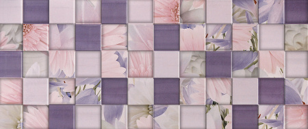 Кафель Gracia Ceramica Aquarelle lilac wall 03, лиловый, 600х250 мм