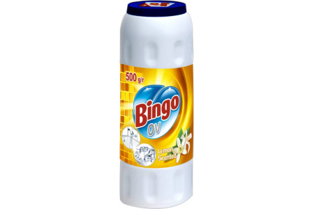 Универсальное чистящее средство Bingo OV (Бинго) порошкообразное Лимон, 500 мл