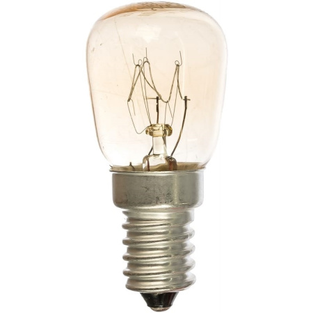Лампа мини накаливания Т26 Camelion MIC 25/P/CL/E14 для холодильников и декоративной подсветки /1/50