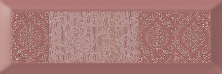 Декор Gracia Ceramica Lacroix decor 05, коралловый, 300х100 мм