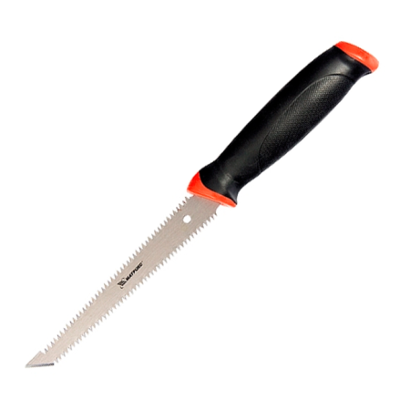 23392 Ножовка по ГКЛ,180 мм,двухстороннее полотно,двухкомпонентная ручка
