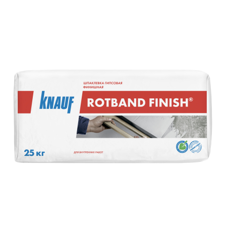 Шпаклёвка гипсовая финишная Knauf Rotband Finish, 25 кг