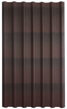 Черепица Ондулин  коричневая (1,95*0,95)