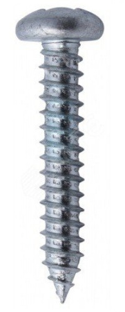 015А-35-11 Саморез, головка цилинд. по мет. до 0,9мм, цинк 3,5х11 (50шт)