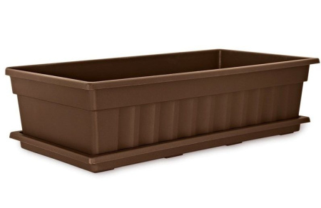 Ящик для рассады Домашняя грядка Мп502Ш, коричневый, 43х22х11,5 см
