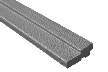 Деталь короба МДФ микрофлекс 70*26*2050 дуб стоунвуд 3D